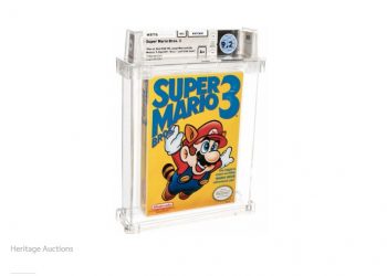 Nintendo Video Game, Super Mario 3, Sells At Auction for $156,000