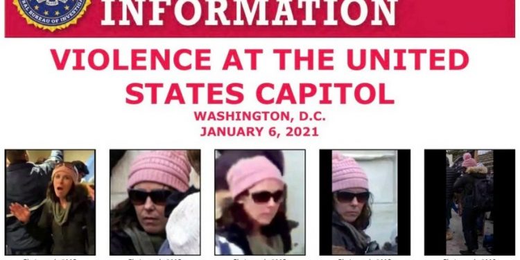 Pink Hat Lady from the Capitol Riots, Rachel Powell, Officially Charged by the FBI